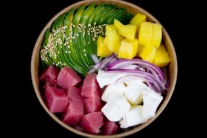 Una deliciosa combinación de arroz, vegetales frescos y sabrosos toppings que te sorprenderá con su sabor y textura.